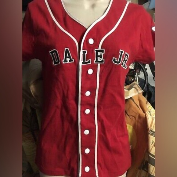 Vintage NASCAR Dale Earnhardt Jr. #8 Baseball Jersey - Picture 2 of 10